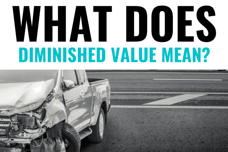 What Does Diminished Value Mean