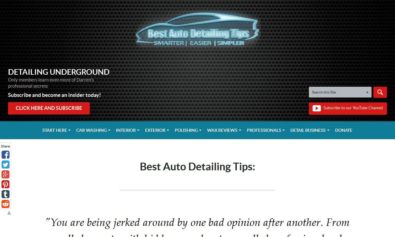 Best Auto Detailing Tips